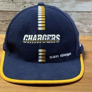 Vintage San Diego Chargers Hat Cap Strap Back Logo Athletic Pro Line